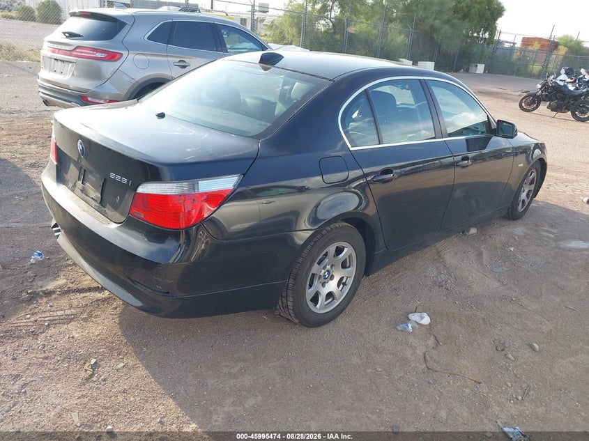 BMW 525I 2004 VIN WBANA535X4B847297