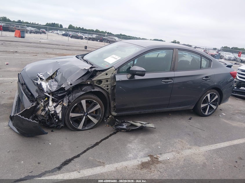 SUBARU IMPREZA 2019 VIN 4S3GKAJ6XK3612452