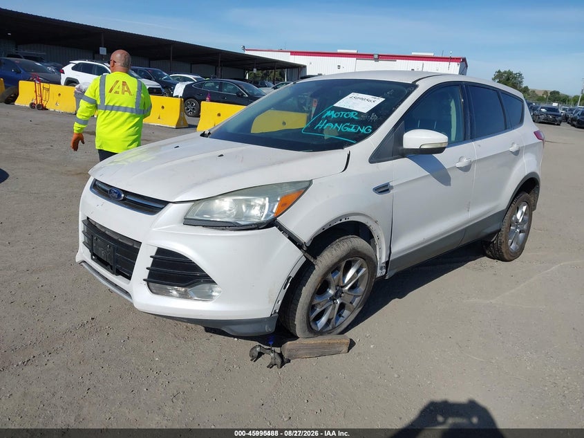 2013 Ford Escape, Front End, IAAI, VIN 1FMCU0HX0DUA81322 — photo 2