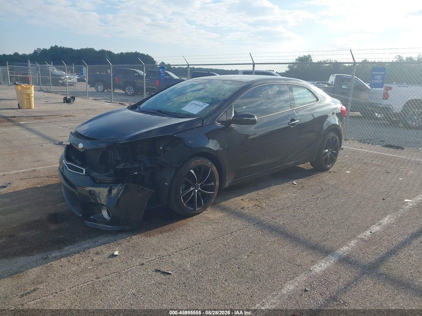 2014 Kia Forte, Front End, IAAI, VIN KNAFX6A83E5174049 — photo 2