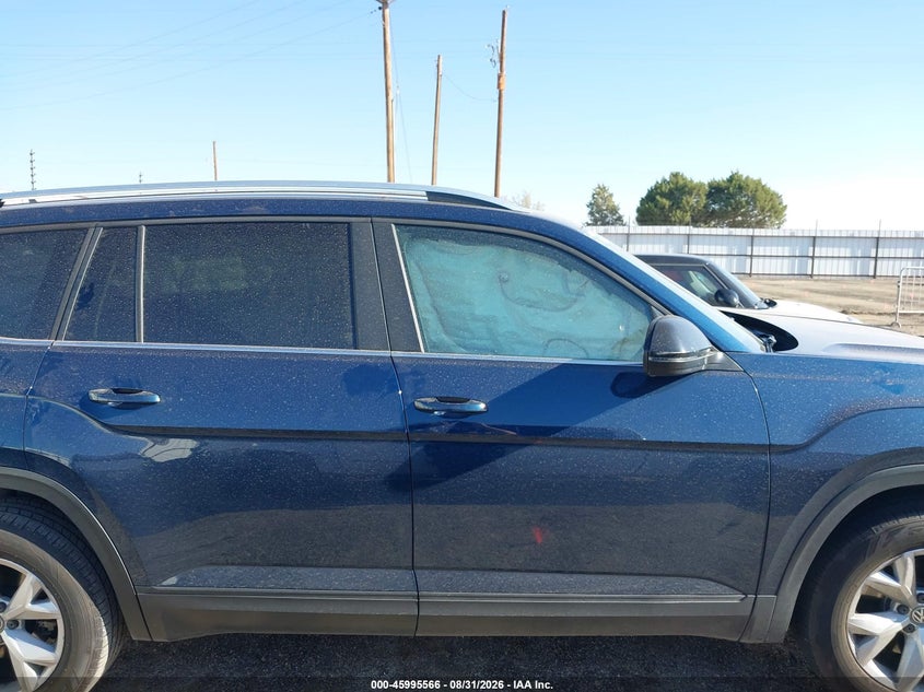 VOLKSWAGEN ATLAS 2018 VIN 1V2GR2CA8JC525651