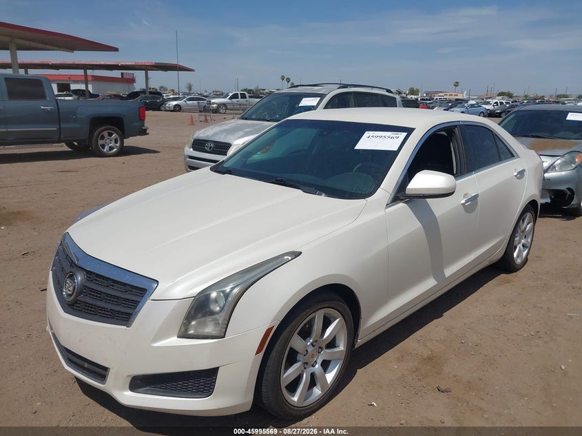 2013 CADILLAC ATS SEDAN 2.5L I-4 DI, DOHC, VVT, REGULAR , 202HP