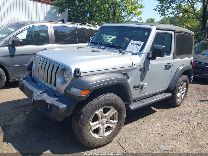 Vin: 1c4gjxan1nw167079, lot: 46494927, jeep wrangler sport s 4x4 20222