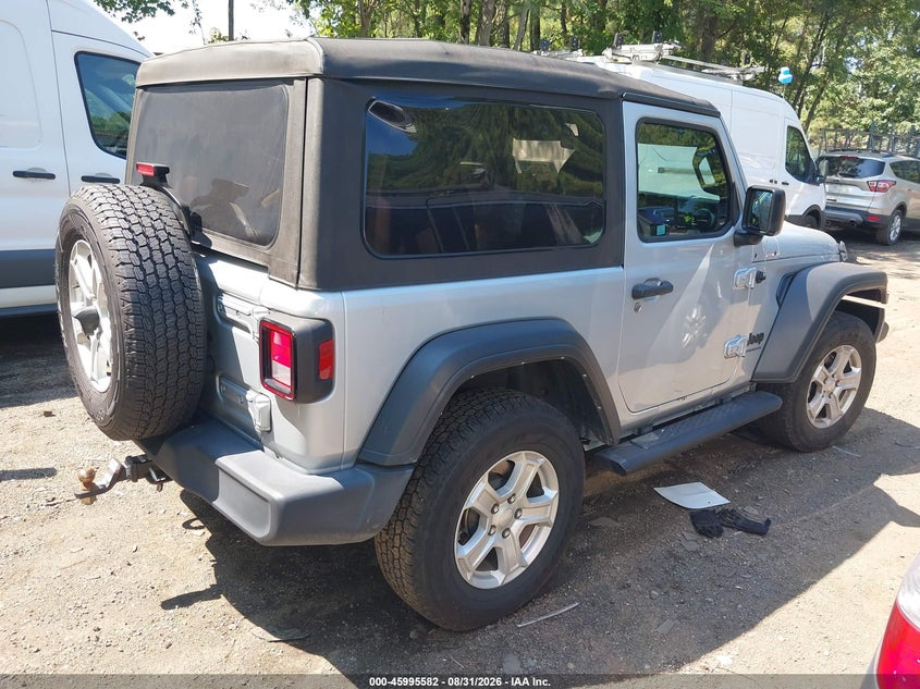 Vin: 1c4gjxan1nw167079, lot: 46494927, jeep wrangler sport s 4x4 20224