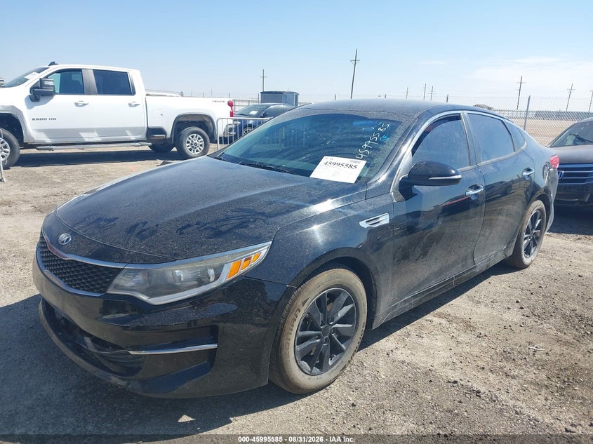 2016 Kia Optima, Front End, IAAI, VIN 5XXGT4L34GG084156 — photo 2