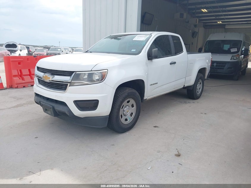 2020 Chevrolet Colorado 2Wd Long Box Wt, Удар сзади, IAAI, VIN 1GCHSBEA7L1230028 — фото 2