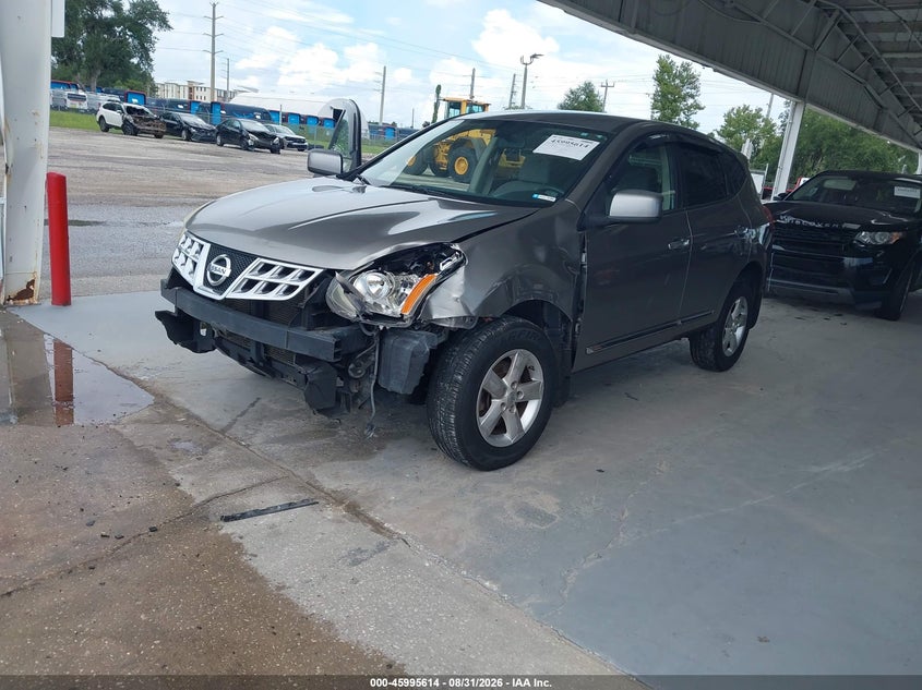 2013 Nissan Rogue, Удар спереду, IAAI, VIN JN8AS5MT7DW547029 — фото 2