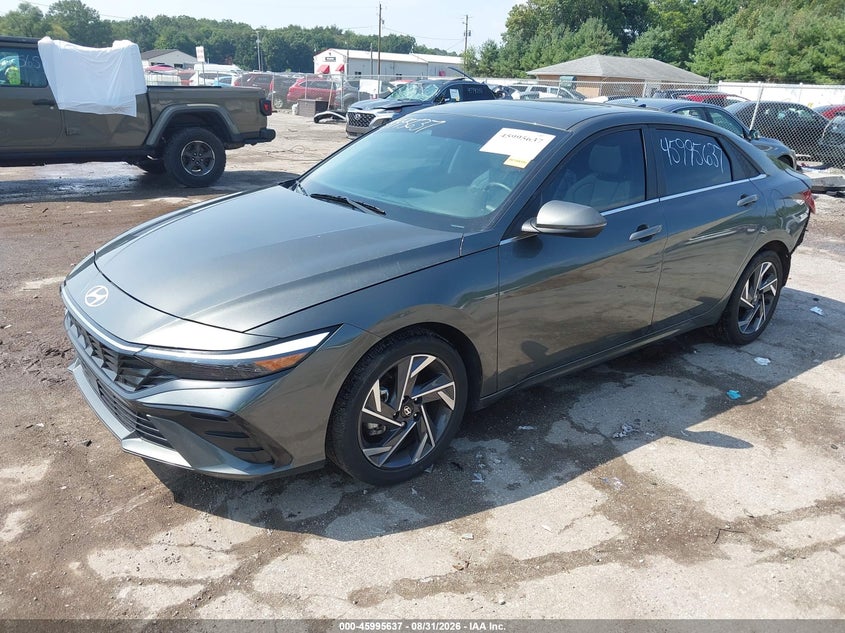 Vin: kmhlp4dg8su992824, lot: 46494982, hyundai elantra limited 20252