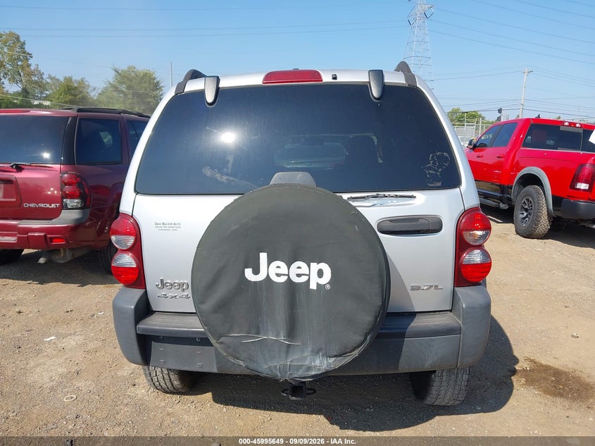 JEEP LIBERTY 2006 VIN 1J4GL48K76W275495