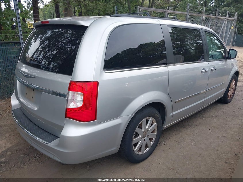 Vin: 2a4rr8dg6br782262, lot: 46494998, chrysler town & country touring-l 20114