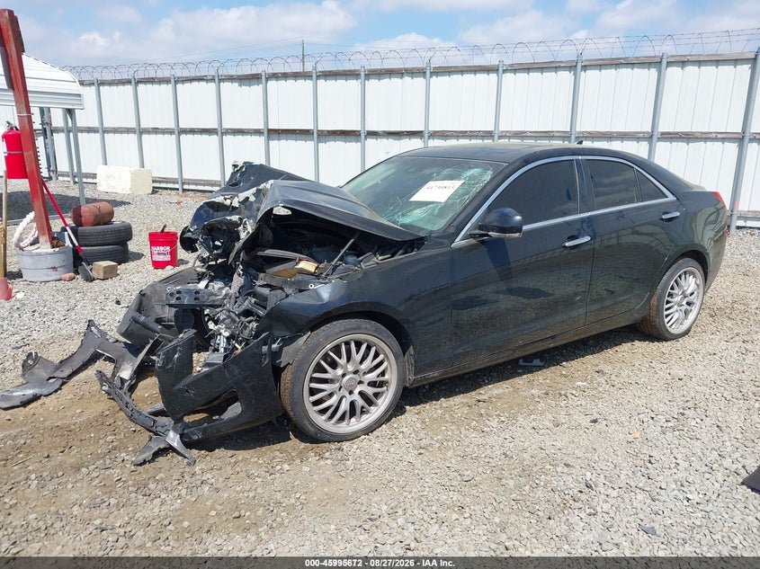 2014 Cadillac ATS, Правий перед, IAAI, VIN 1G6AH5SX7E0123339 — фото 2