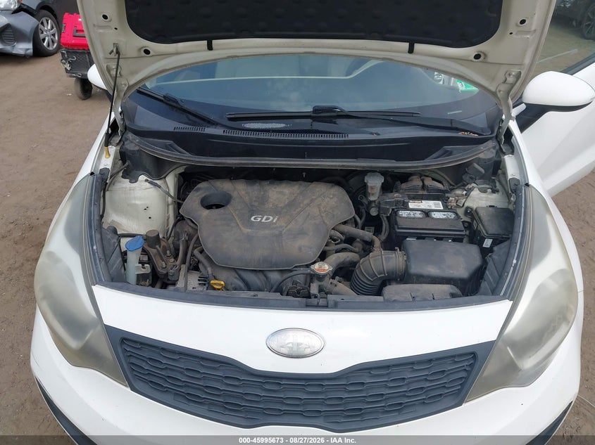 KIA RIO 2013 VIN KNADM4A30D6211947