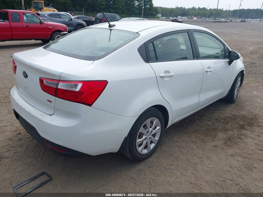 2013 KIA RIO auction photo 4