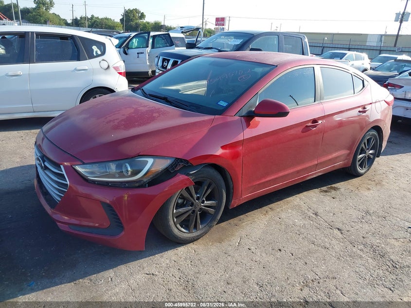 2018 Hyundai Elantra Sel, Right Front, IAAI, VIN 5NPD84LF0JH335037 — photo 2