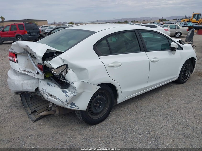 2014 HONDA CIVIC auction photo 4