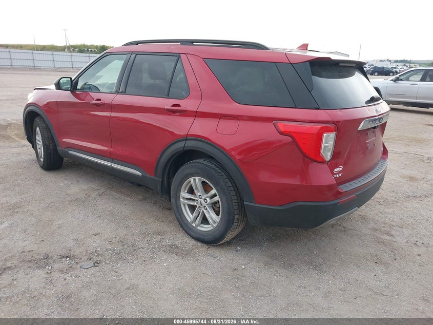 2020 FORD EXPLORER auction photo 3