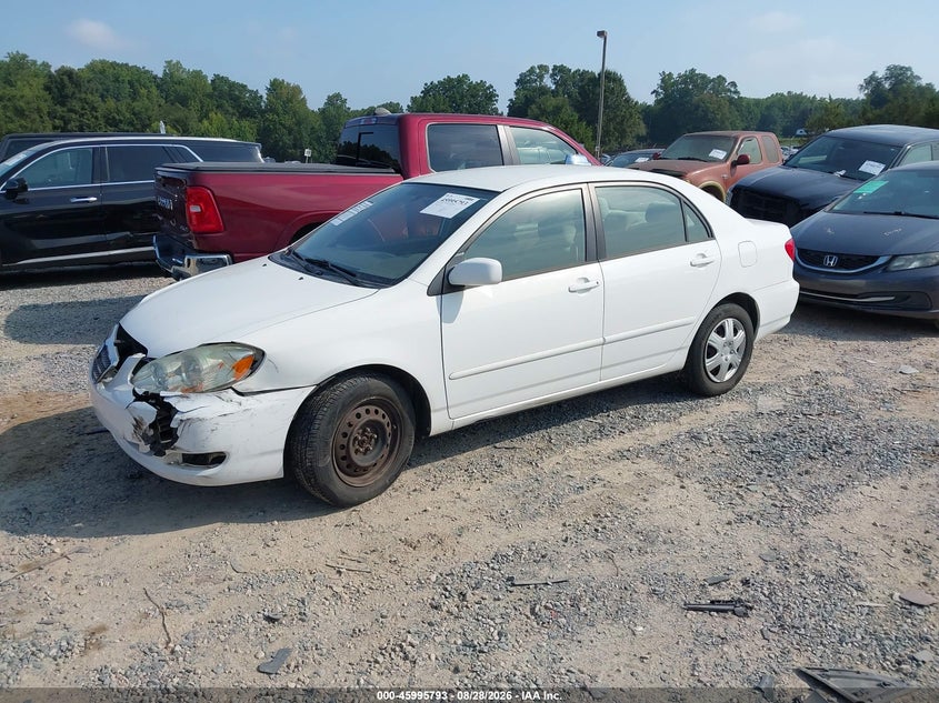 2006 Toyota Corolla, Front End, IAAI, VIN JTDBR32EX60065200 — photo 2