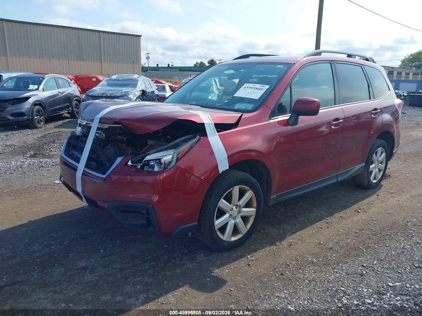 Vin: jf2sjaec5hh535662, lot: 46495150, subaru forester 2.5i premium 20172