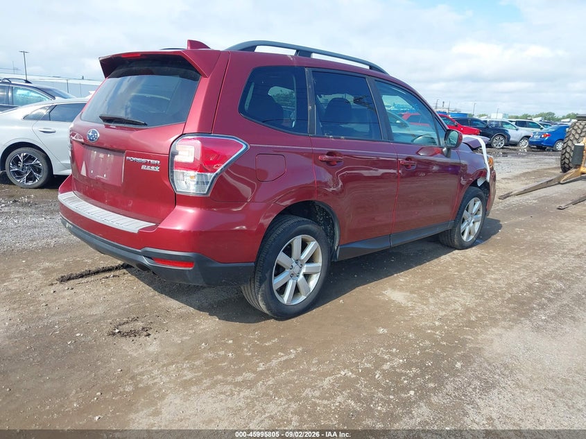 Vin: jf2sjaec5hh535662, lot: 46495150, subaru forester 2.5i premium 20174