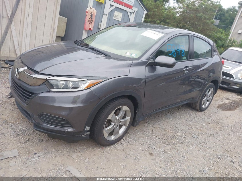 2019 Honda Hr-V Lx, Interior Burn, IAAI, VIN 3CZRU6H38KG710219 — фото 2