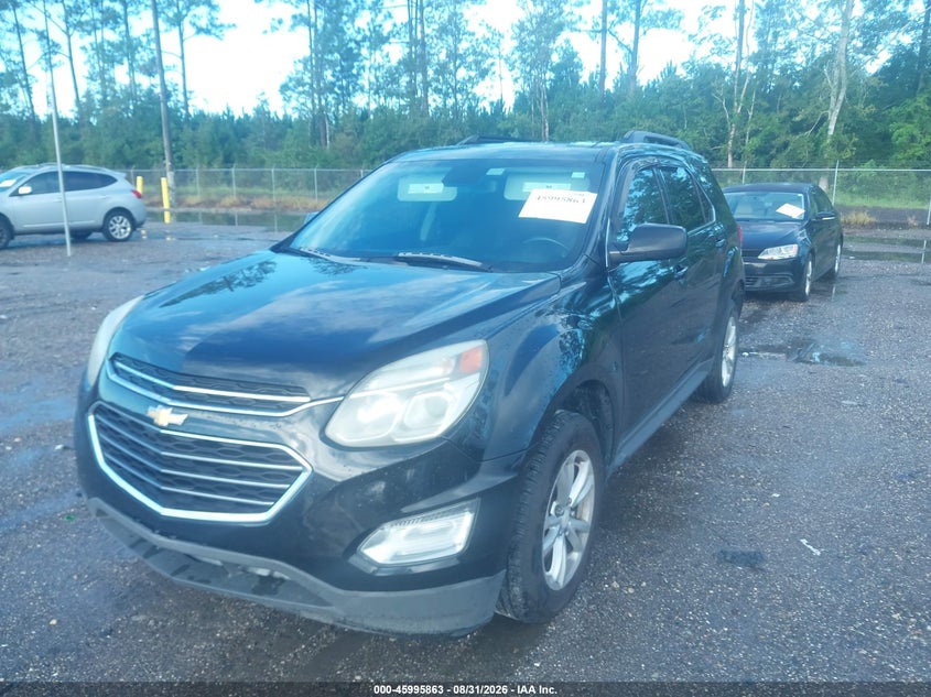 2016 Chevrolet Equinox, Звичайний знос, IAAI, VIN 2GNALCEK1G1120709 — фото 2