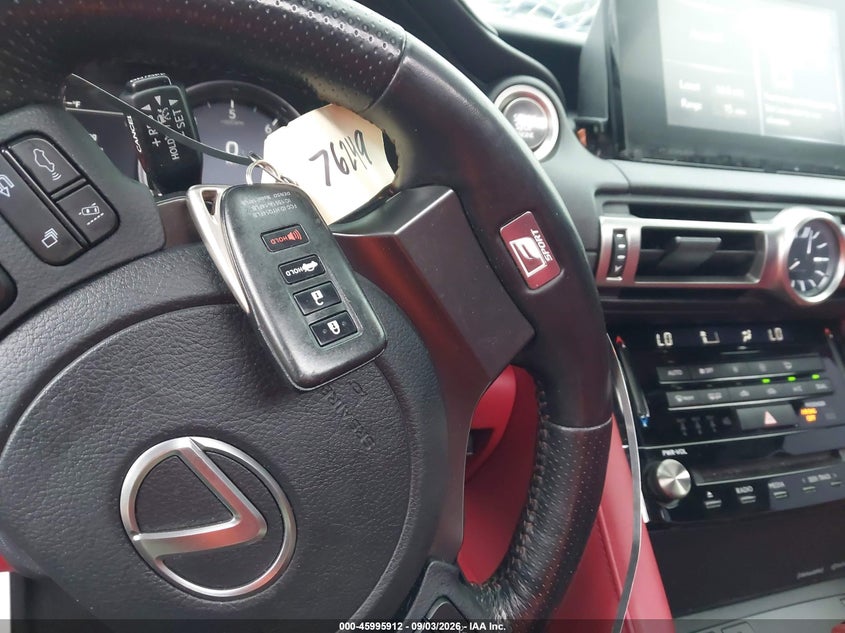 LEXUS IS 350 2021 VIN JTHGZ1E28M5020783