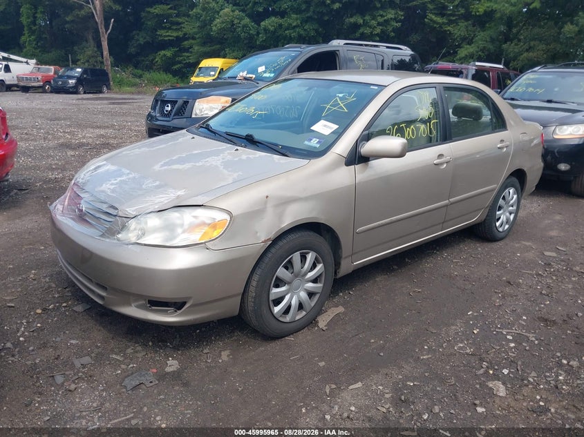 2004 Toyota Corolla, Неизвестно, IAAI, VIN 2T1BR32E04C181718 — фото 2