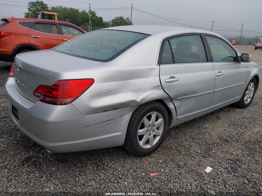 TOYOTA AVALON 2008 VIN 4T1BK36B28U295969