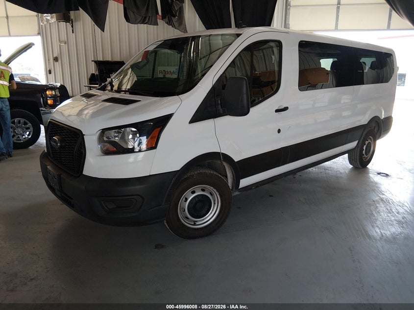 Vin: 1fbax2y85nka14563, lot: 46495353, ford transit-350 passenger van xl 20222