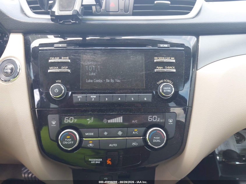 2015 NISSAN ROGUE SPORT UTILITY VEHICLE 2.5L I-4 DOHC, VVT, REGULAR , 170HP