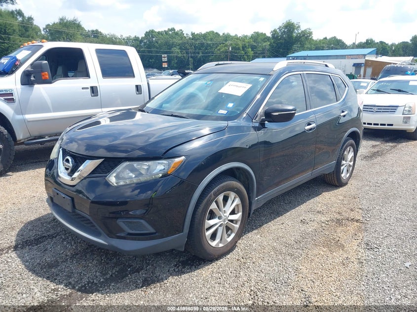 2015 Nissan Rogue, Обычный износ, IAAI, VIN KNMAT2MT9FP576276 — фото 2
