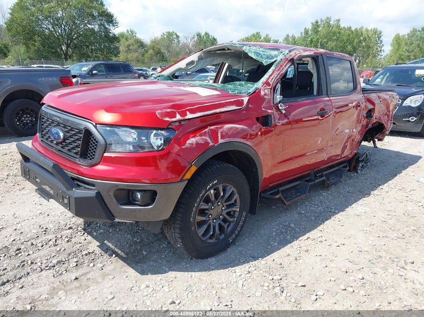 2023 Ford Ranger, Переворот, IAAI, VIN 1FTER4FH3PLE05617 — фото 2