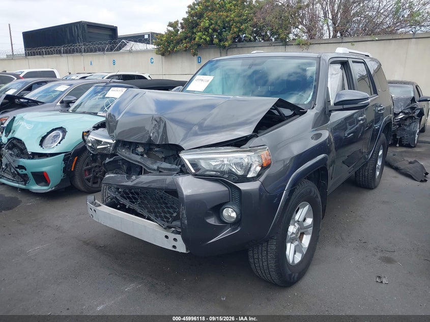 Vin: jtezu5jr8h5151958, lot: 46495464, toyota 4runner sr5 premium 20172