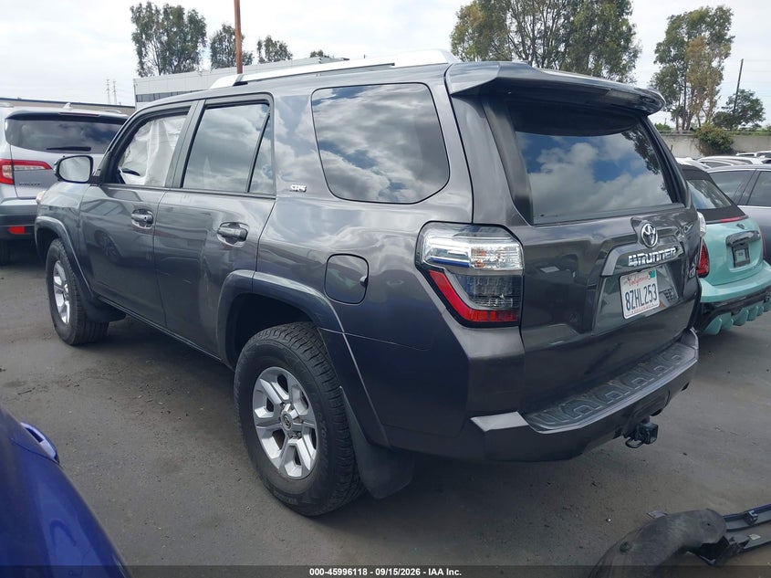 Vin: jtezu5jr8h5151958, lot: 46495464, toyota 4runner sr5 premium 20173