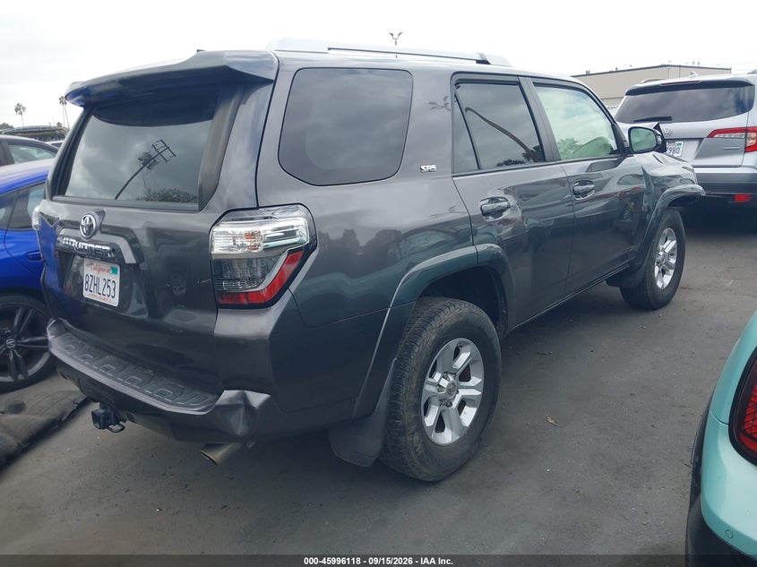 Vin: jtezu5jr8h5151958, lot: 46495464, toyota 4runner sr5 premium 20174