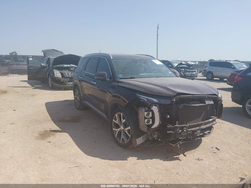 2020 Hyundai Palisade Sel, Перёд, IAAI, VIN KM8R34HEXLU160966