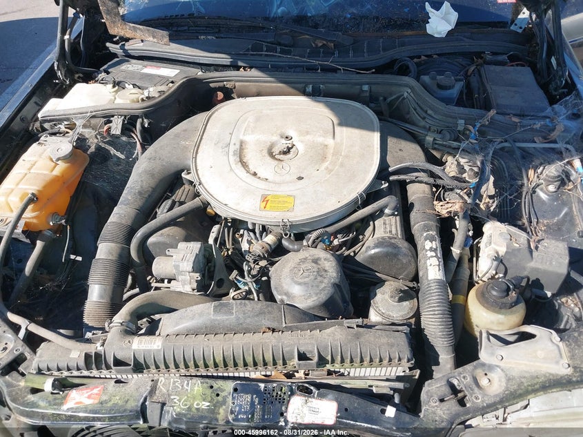 MERCEDES-BENZ 560 1990 VIN WDBCA39E4LA552348