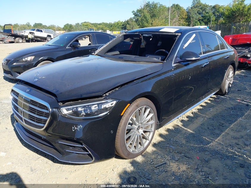 Vin: w1k6g7gb0ma016291, lot: 46495532, mercedes-benz s 580 4matic 20212