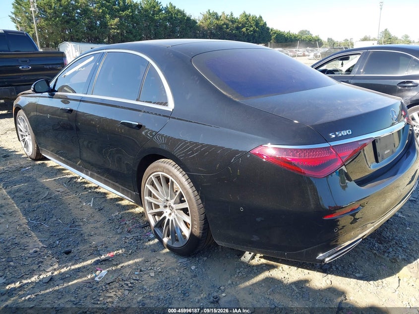 Vin: w1k6g7gb0ma016291, lot: 46495532, mercedes-benz s 580 4matic 20213