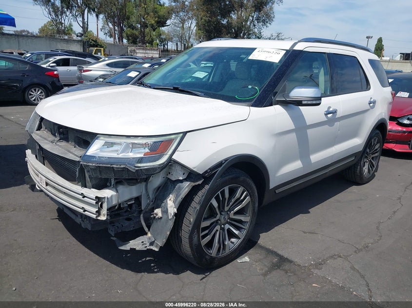 2019 Ford Explorer, Удар спереди, IAAI, VIN 1FM5K8HT8KGA09323 — фото 2