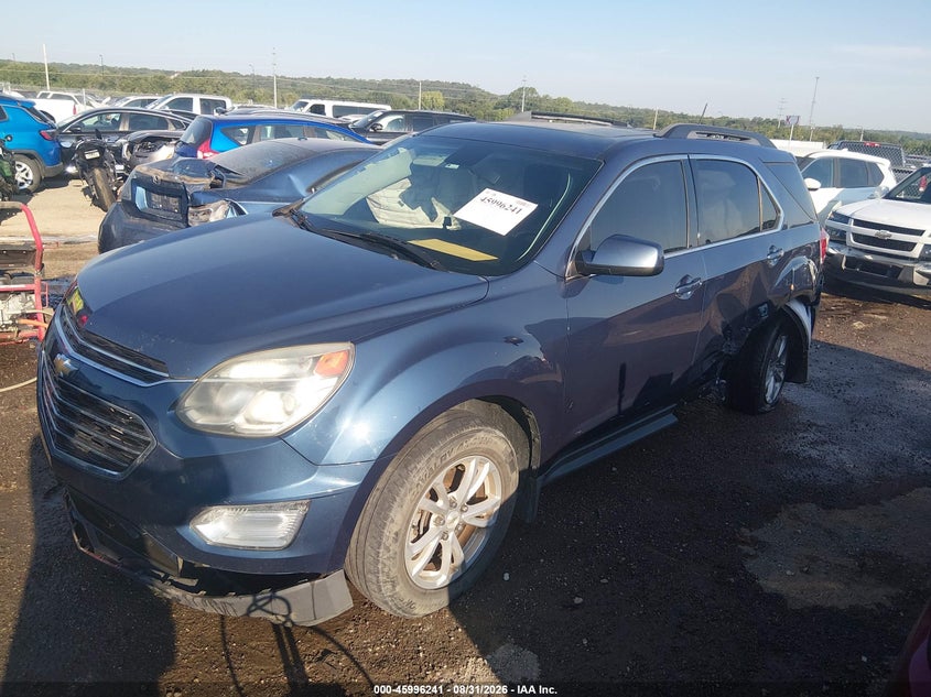 2016 Chevrolet Equinox, Левый бок, IAAI, VIN 2GNALCEK5G6130744 — фото 2