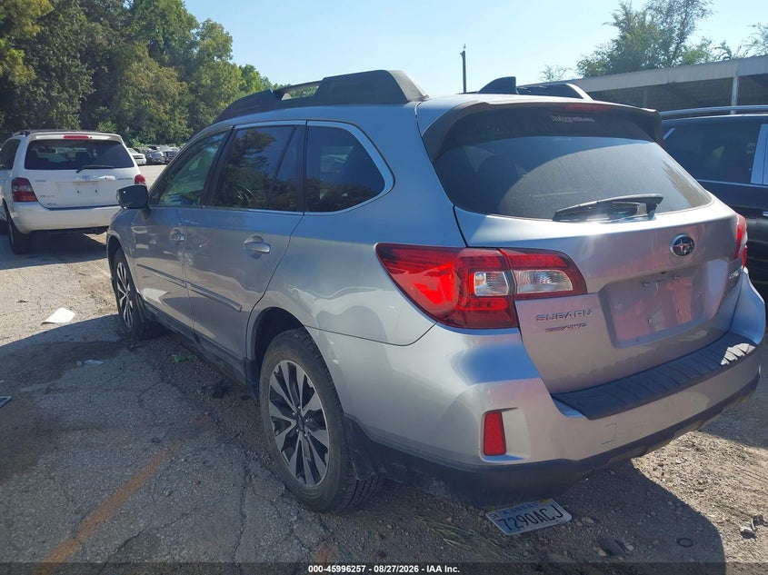 2016 SUBARU OUTBACK auction photo 3