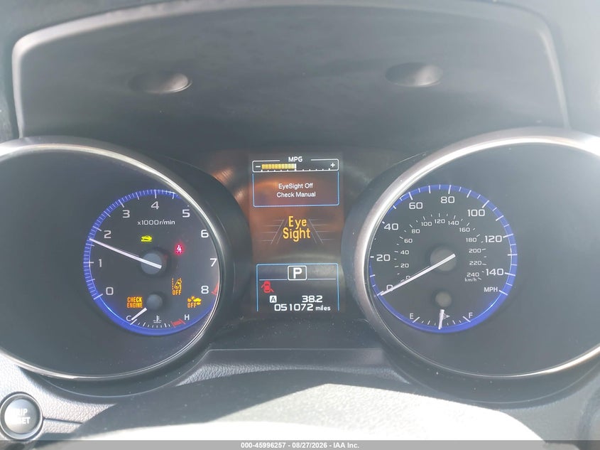 2016 SUBARU OUTBACK auction photo 7