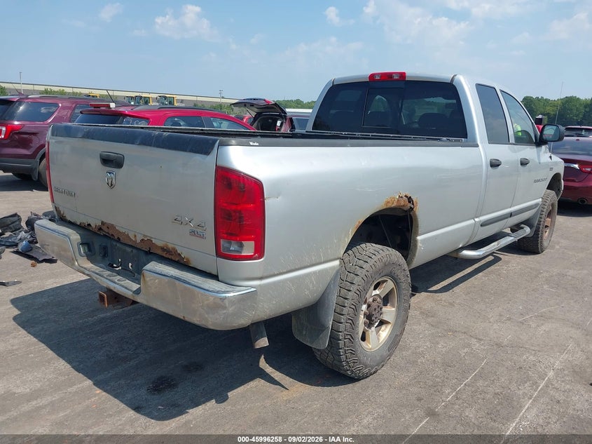 DODGE RAM 2500 2006 VIN 3D7KS28D36G116745