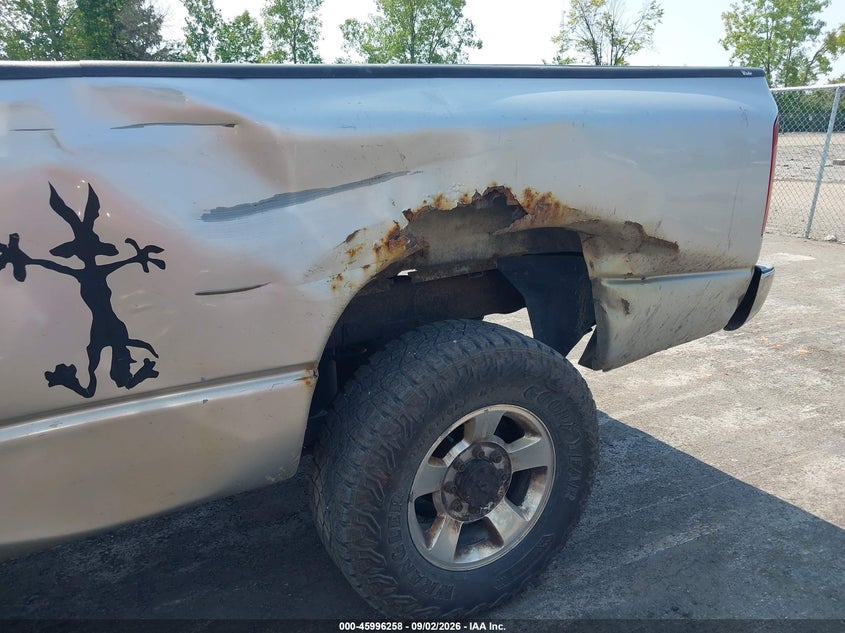DODGE RAM 2500 2006 VIN 3D7KS28D36G116745