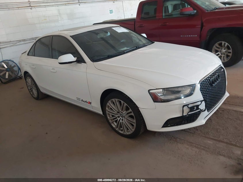Vin: waudfafl7dn038001, lot: 46495617, audi a4 2.0t premium 20131