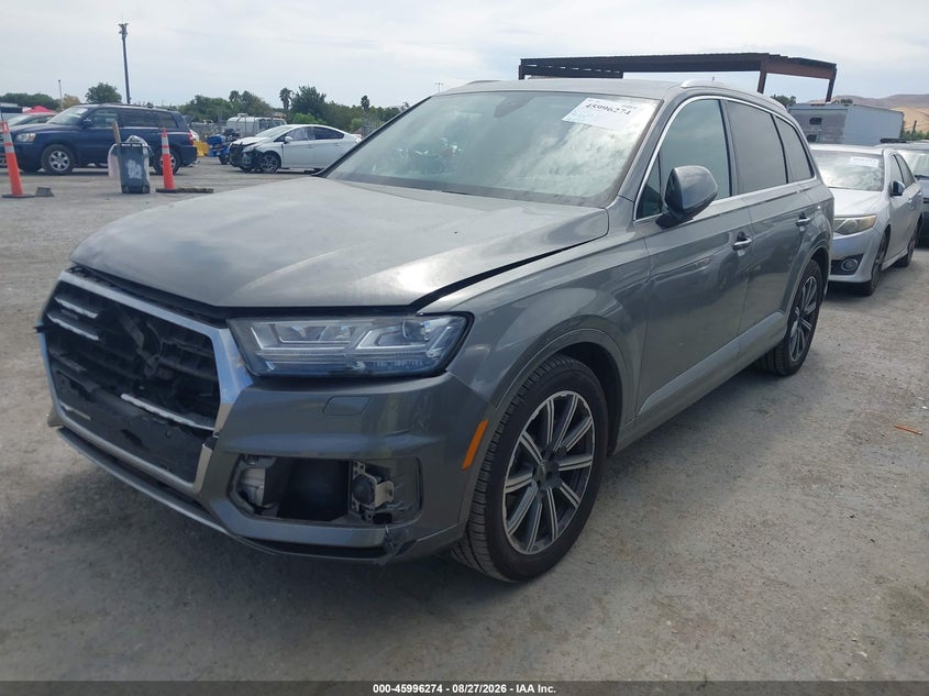 2017 Audi Q7, Удар спереди, IAAI, VIN WA1VAAF73HD000523 — фото 2