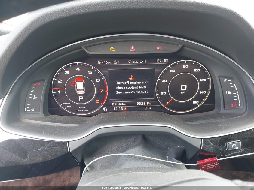 AUDI Q7 2017 VIN WA1VAAF73HD000523