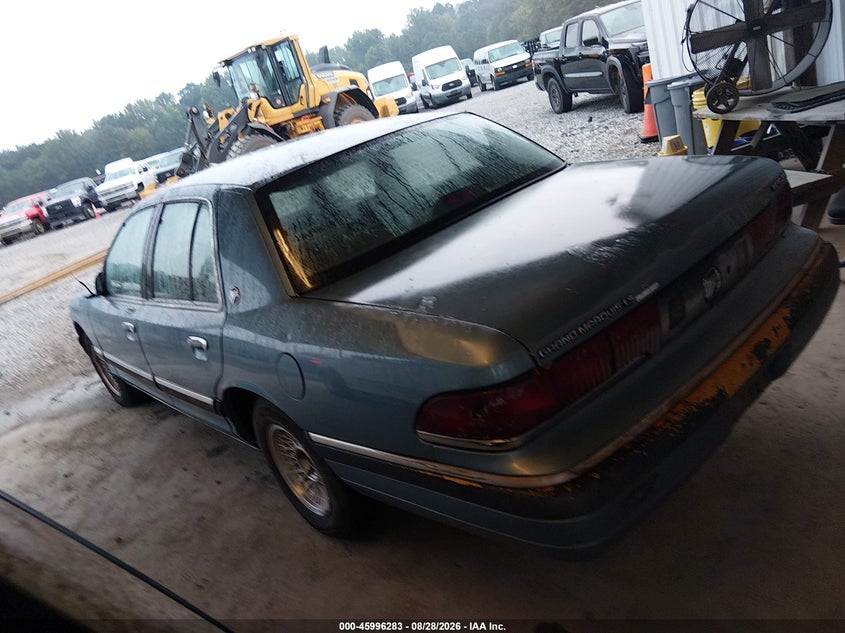 MERCURY GRAND MARQUIS 1993 VIN 2MELM75W4PX666098