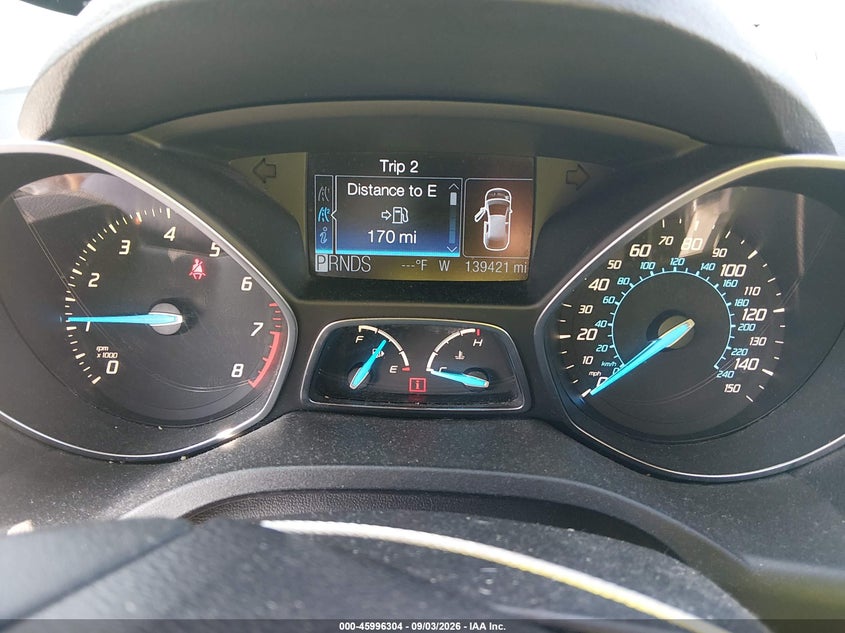 FORD ESCAPE 2013 VIN 1FMCU9H91DUA30126